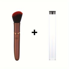 Electric Massage Stick and Beauty Vibration Massager Doubling as Makeup Blush Brush