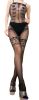 Blancho SE-123 Seductive Black Sheer Lace Cami Body Stocking Stylish - Black - Medium