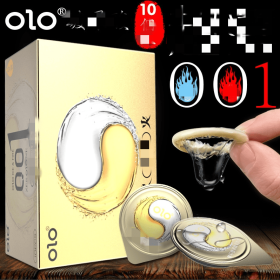 10 sets of ultra-thin particle thread controlled condoms, hotel adult sexual products, fun