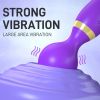 Multispeed Vibrating Rechargeable Massager Wand Personal Full Body Therapy(Must Provide A Hazardous Materials Shipping Label For Self-pickup By USPS)