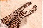 Blancho HLP1001 Sexy Black Sheer Fishnet Stocking s